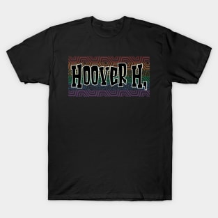 LGBTQ PATTERN AMERICA HOOVER T-Shirt